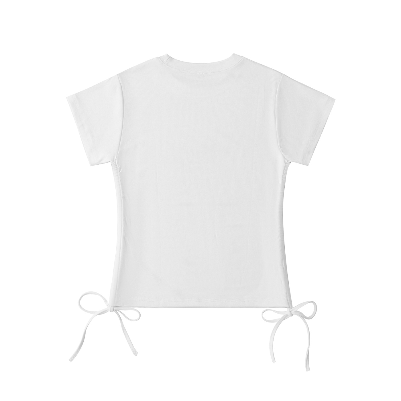 Ribbon Heart White Tee - Image 2